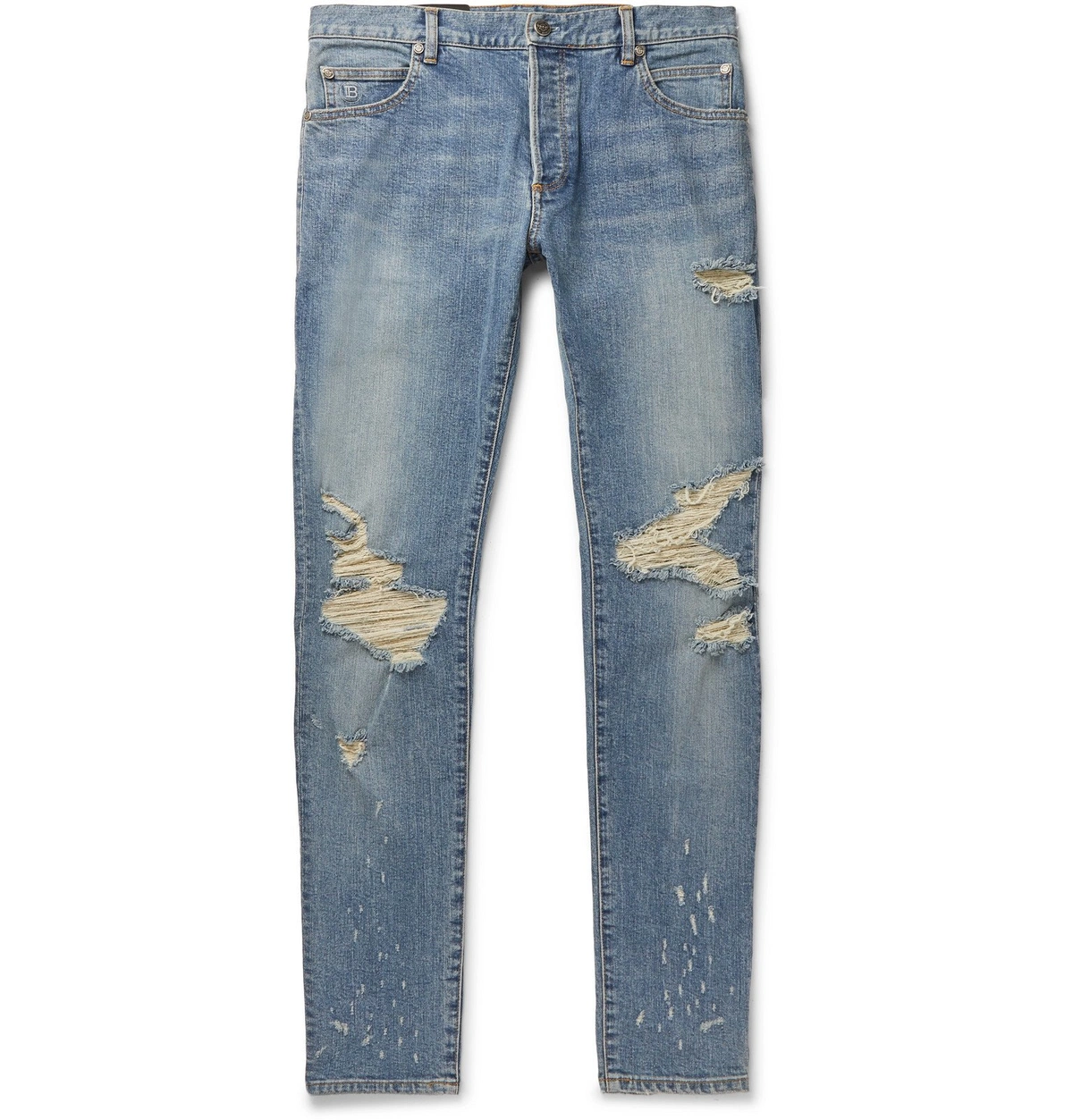 Balmain – Destroy Jeans