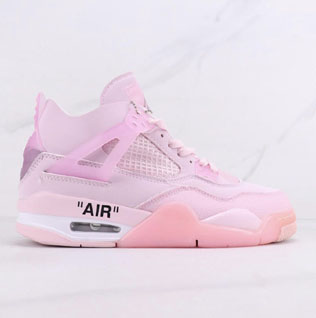 Jordan 4 × Off White – Rose