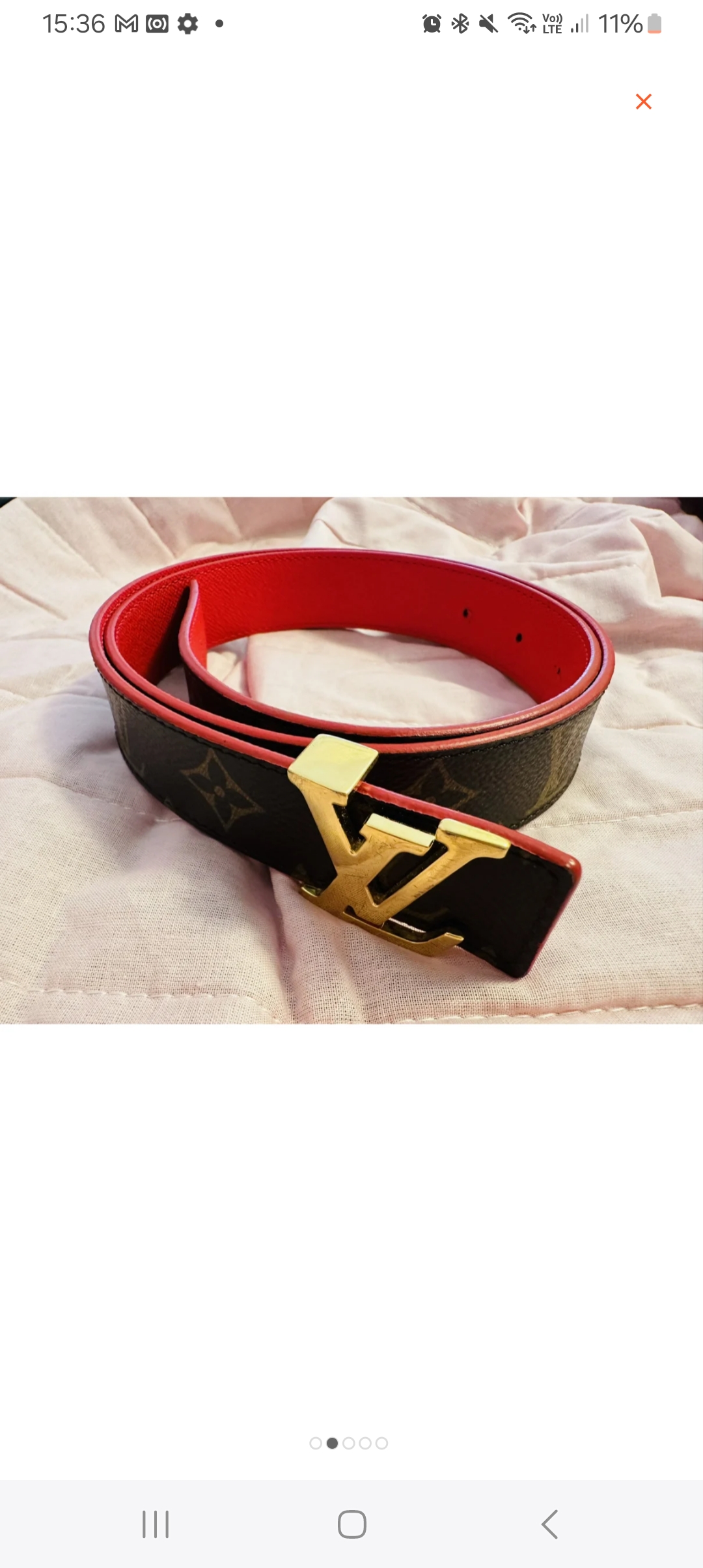 Louis Vuitton – Reversible Belt
