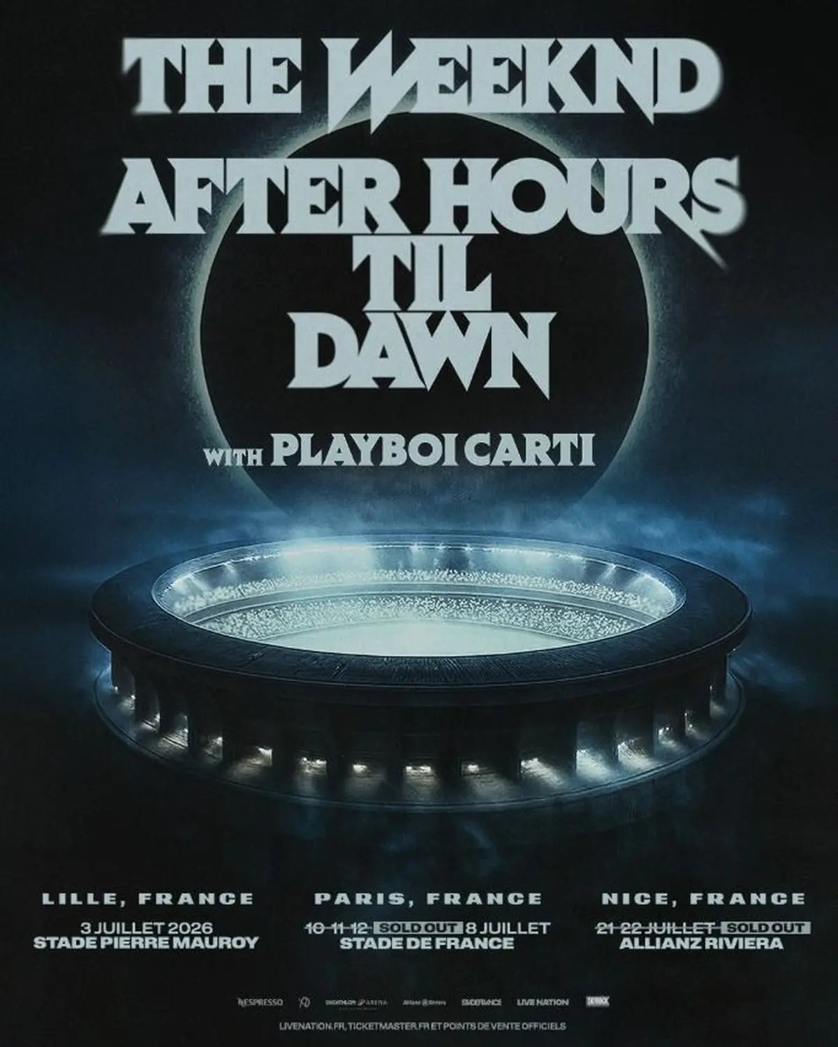 TheWeeknd AfterHours Tour @ France