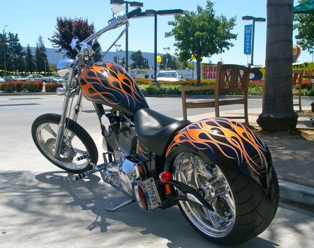 Harley Davidson – Flames