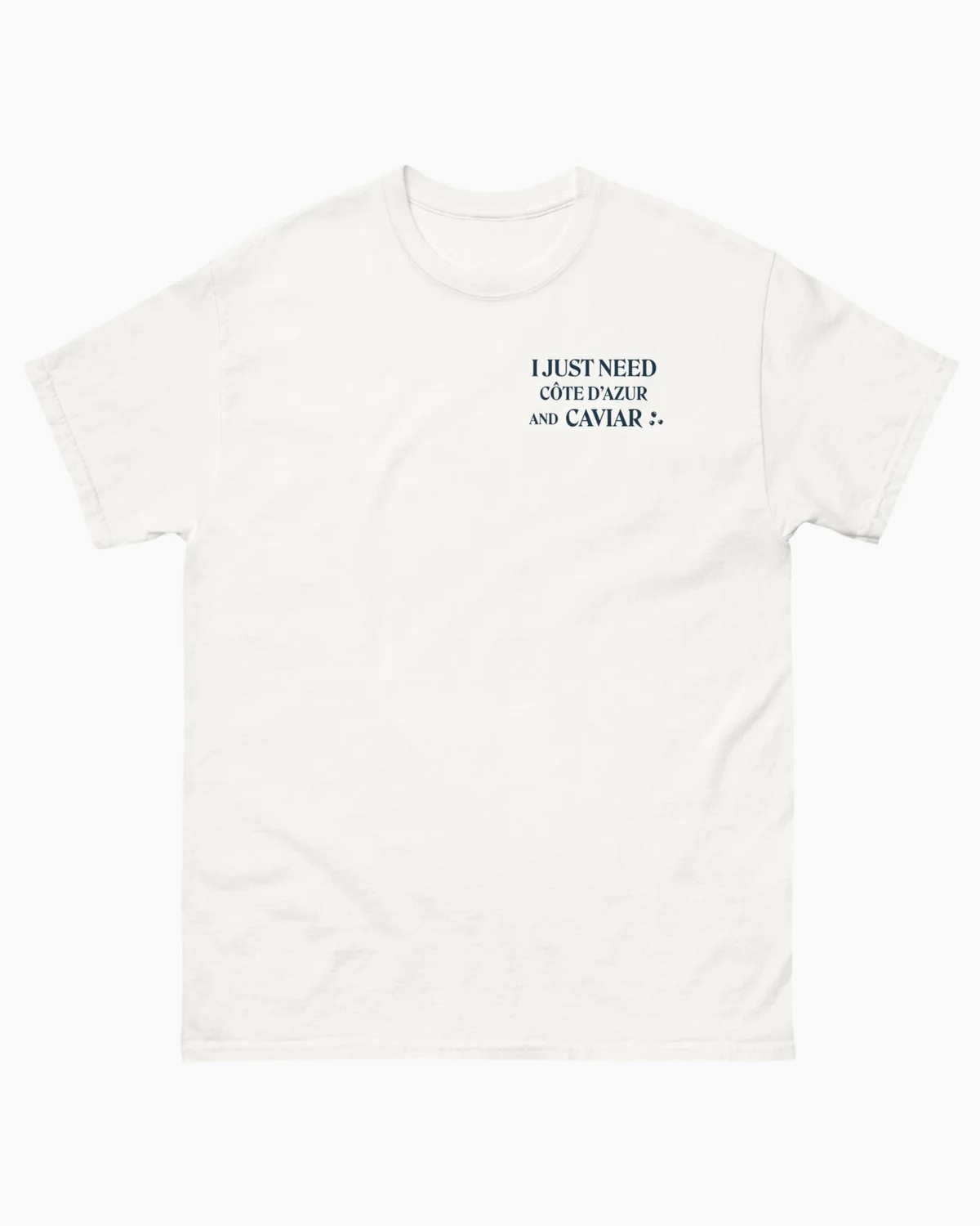 Heritage Azurien × Caviar – Tee